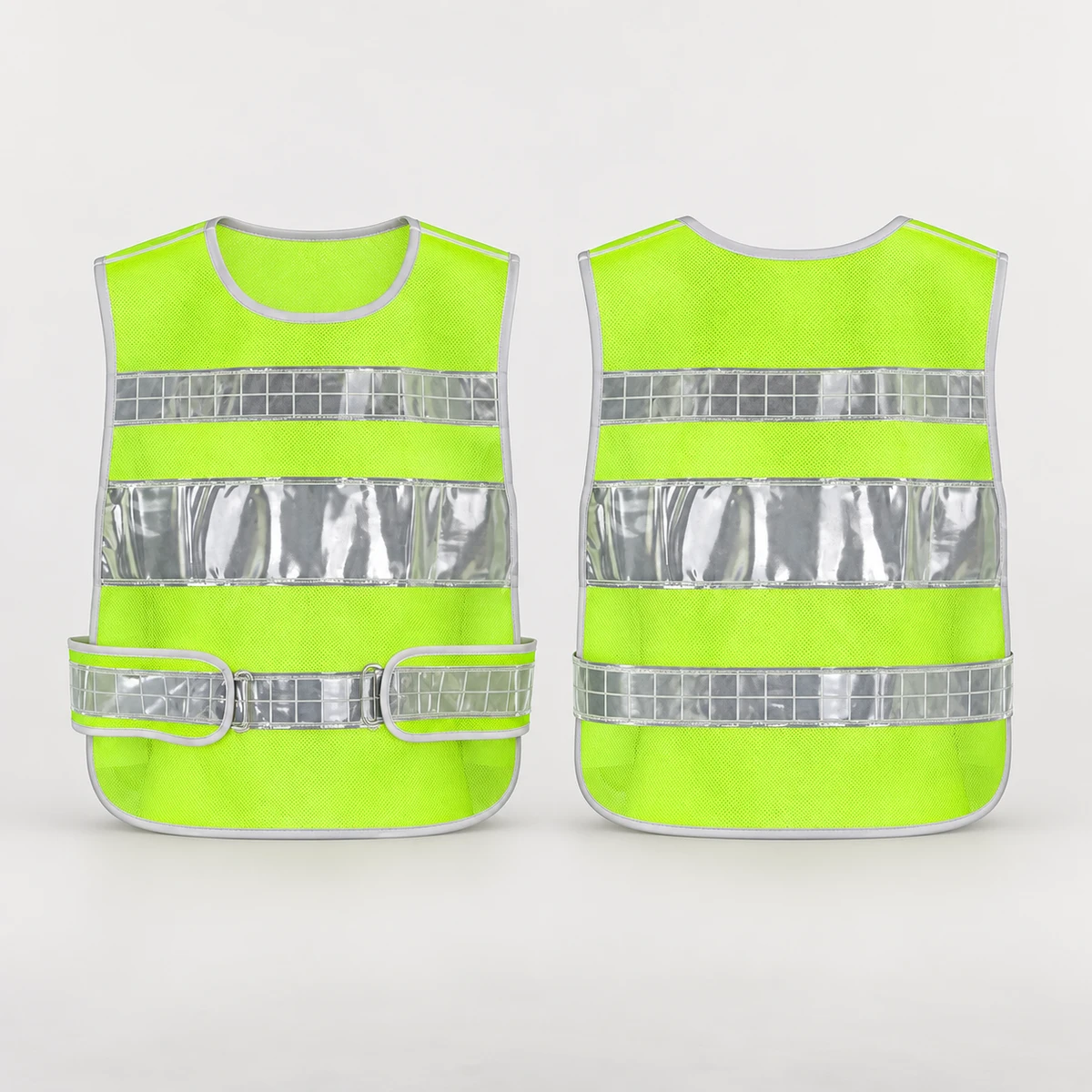 Vaultex, Safety Mesh Type Pullover Vest with Reflective, Green Color
