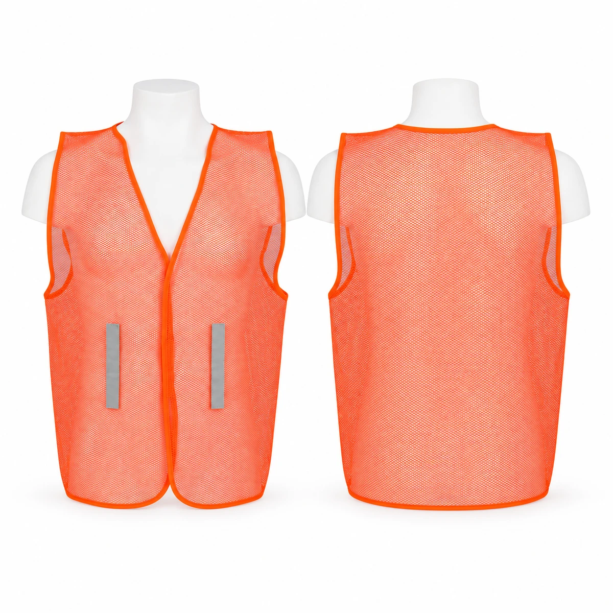 Vaultex, Safety Vest Net Type, Orange Color